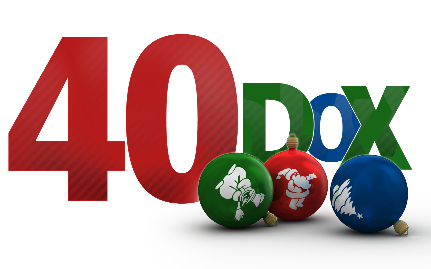 40DoX, the 40 Days of Christmas